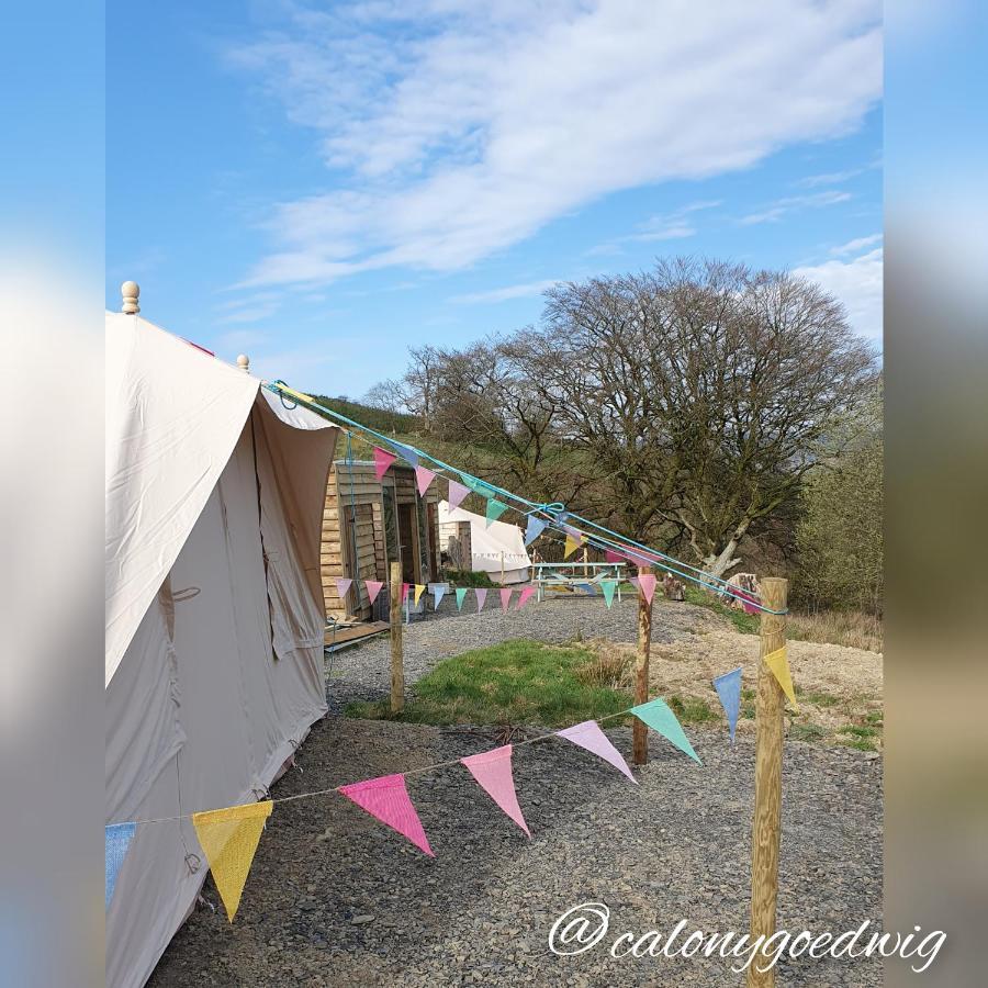 Calon Y Goedwig Glamping Hotel Llandovery Exterior photo
